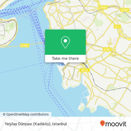 Yeşilay Dünyası (Kadıköy) map