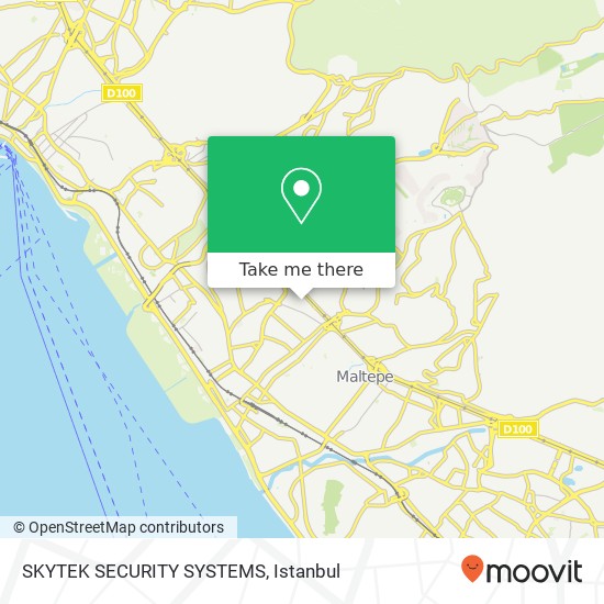 SKYTEK SECURITY SYSTEMS map