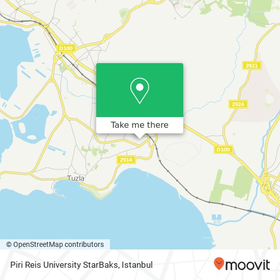 Piri Reis University StarBaks map
