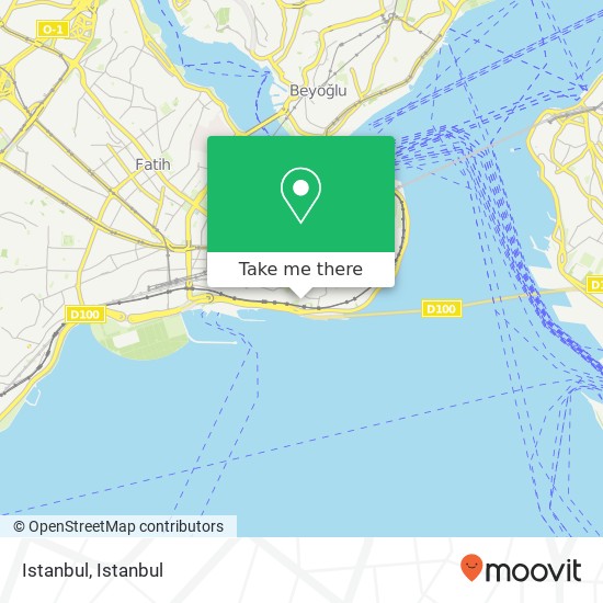 Istanbul map