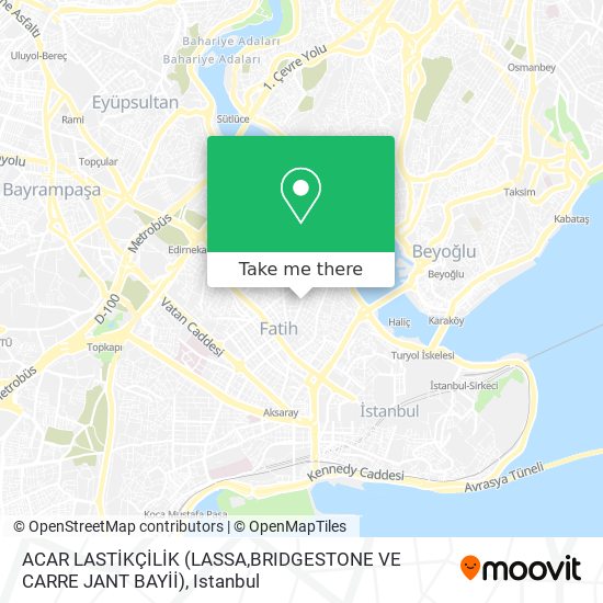 ACAR LASTİKÇİLİK (LASSA,BRIDGESTONE VE CARRE JANT BAYİİ) map