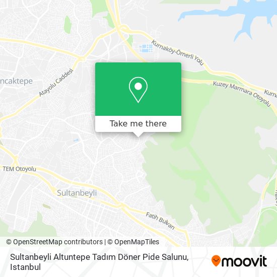 Sultanbeyli Altuntepe Tadım Döner Pide Salunu map