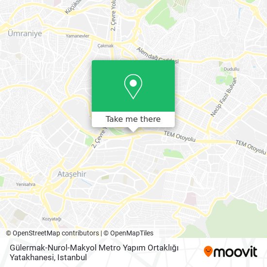 Gülermak-Nurol-Makyol Metro Yapım Ortaklığı Yatakhanesi map