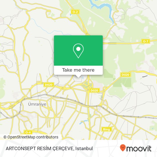 ARTCONSEPT RESİM ÇERÇEVE map