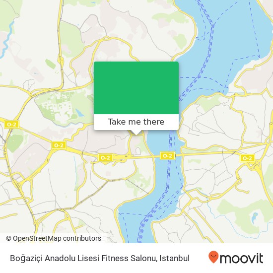 Boğaziçi Anadolu Lisesi Fitness Salonu map