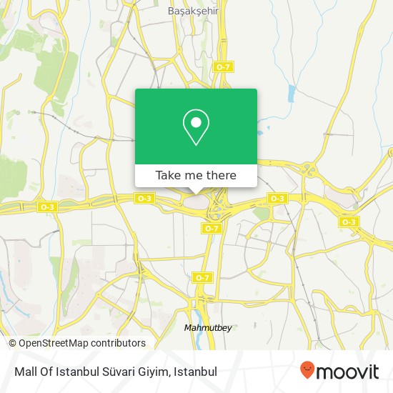 Mall Of Istanbul Süvari Giyim map