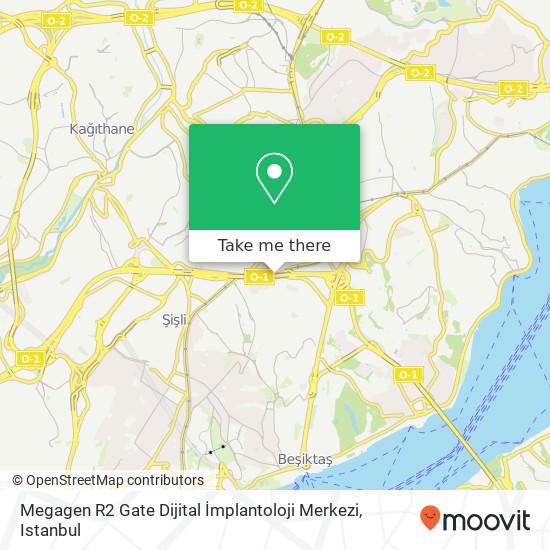 Megagen R2 Gate Dijital İmplantoloji Merkezi map