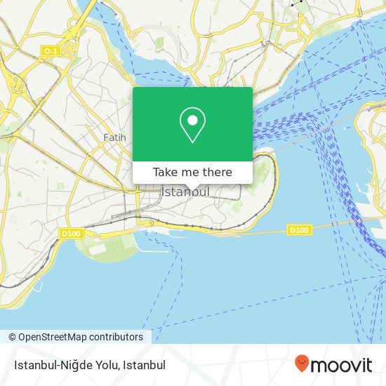 Istanbul-Niğde Yolu map