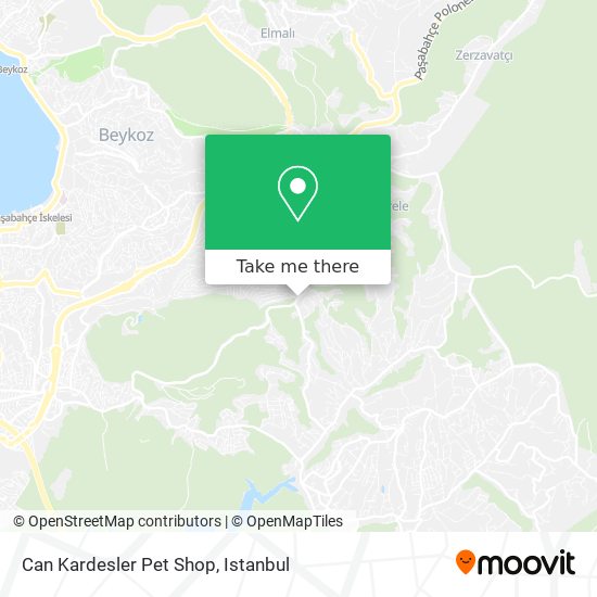 Can Kardesler Pet Shop map