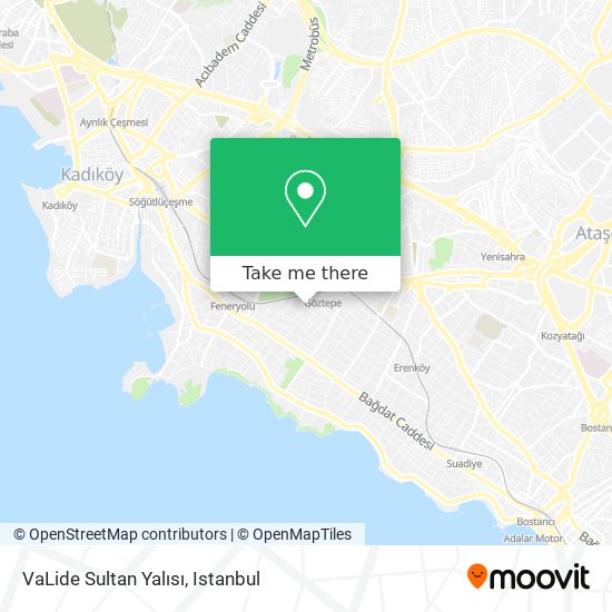 VaLide Sultan Yalısı map