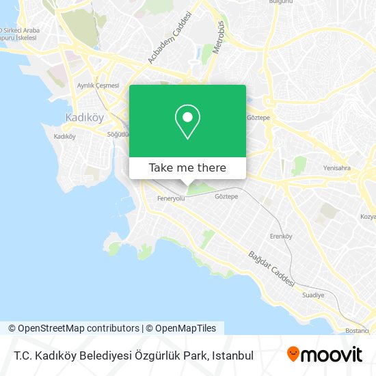 T.C. Kadıköy Belediyesi Özgürlük Park map