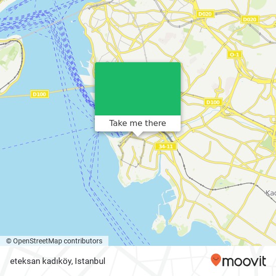 eteksan kadıköy map