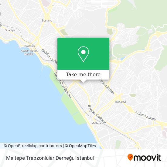 Maltepe Trabzonlular Derneği map