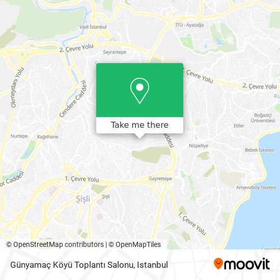 Günyamaç Köyü Toplantı Salonu map