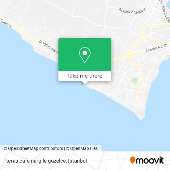 teras cafe nargile güzelce map