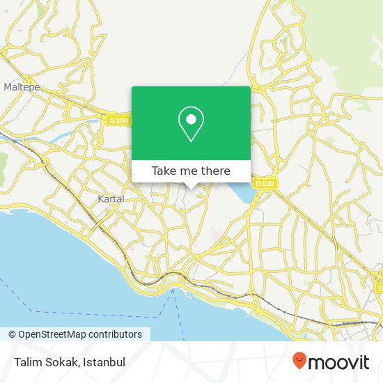 Talim Sokak map