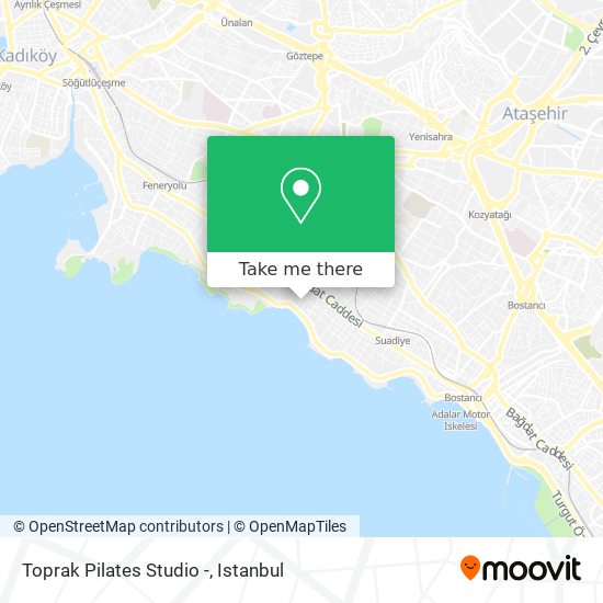 Toprak Pilates Studio - map