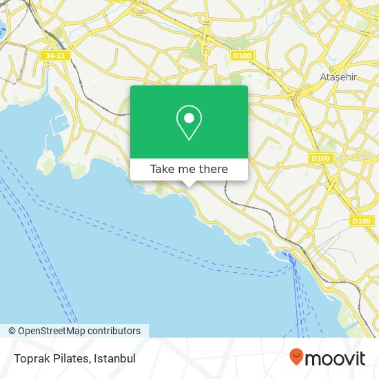 Toprak Pilates map