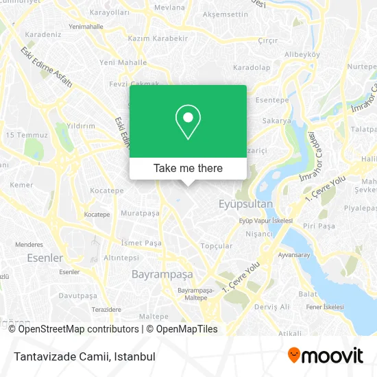 Tantavizade Camii map