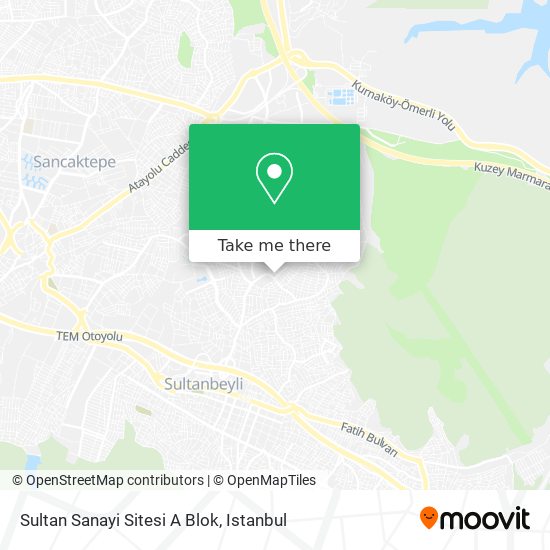 Sultan Sanayi Sitesi A Blok map