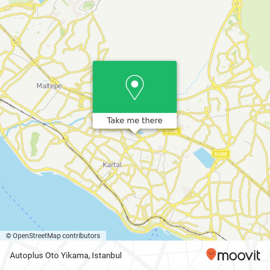 Autoplus Oto Yikama map