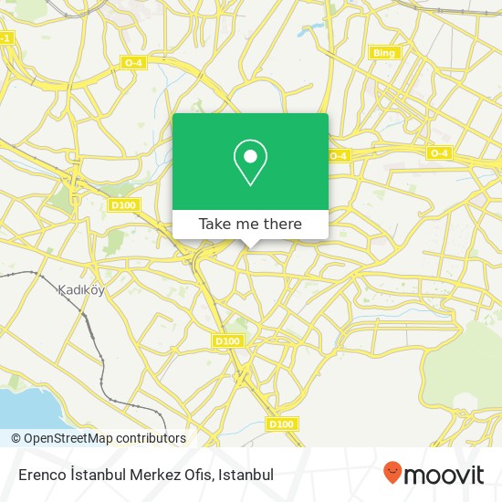 Erenco İstanbul Merkez Ofis map