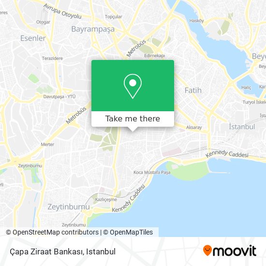 Çapa Ziraat Bankası map