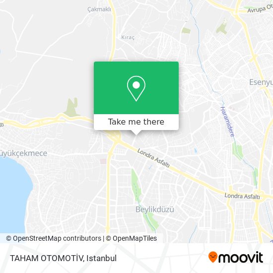 TAHAM OTOMOTİV map