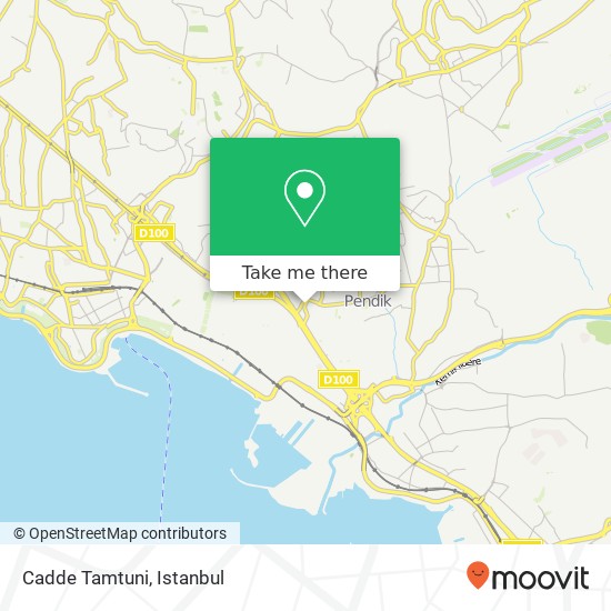 Cadde Tamtuni map