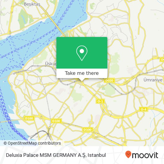 Deluxia Palace MSM GERMANY A.Ş map