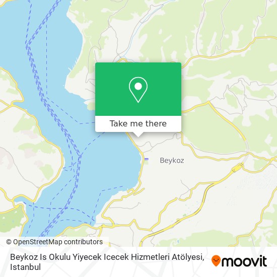 Beykoz Is Okulu Yiyecek Icecek Hizmetleri Atölyesi map