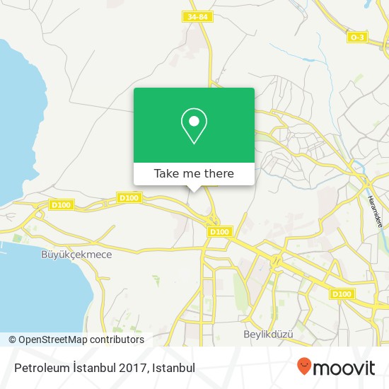 Petroleum İstanbul 2017 map