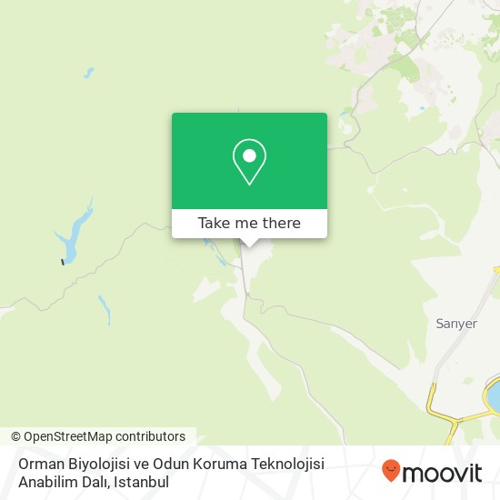 Orman Biyolojisi ve Odun Koruma Teknolojisi Anabilim Dalı map