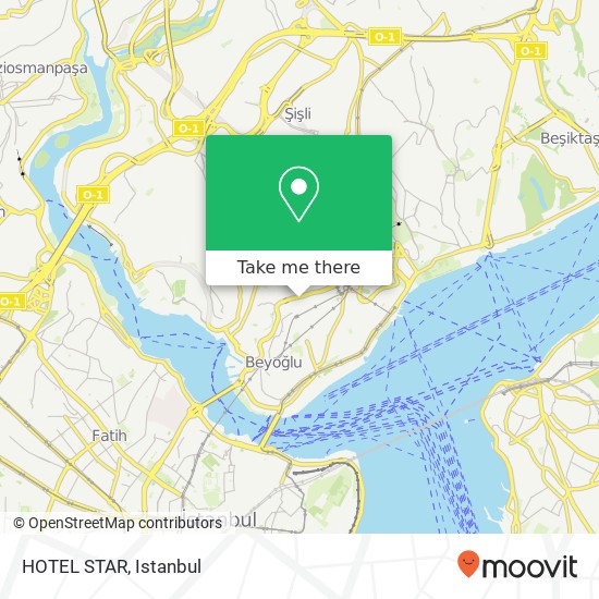 HOTEL STAR map