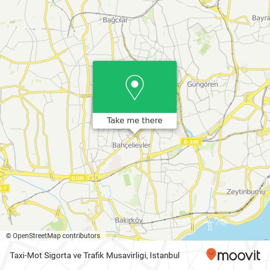 Taxi-Mot Sigorta ve Trafik Musavirligi map