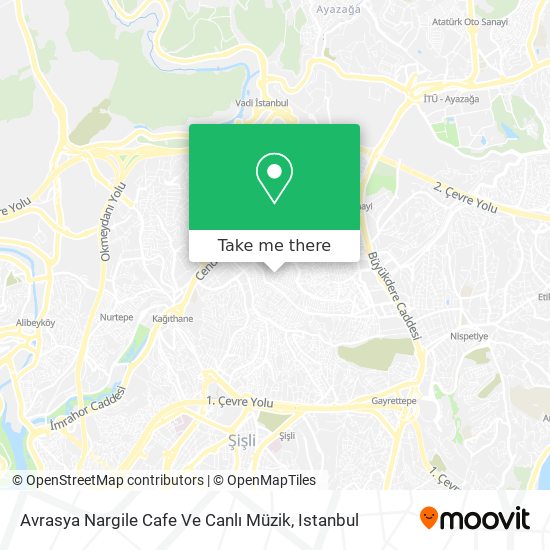 Avrasya Nargile Cafe Ve Canlı Müzik map