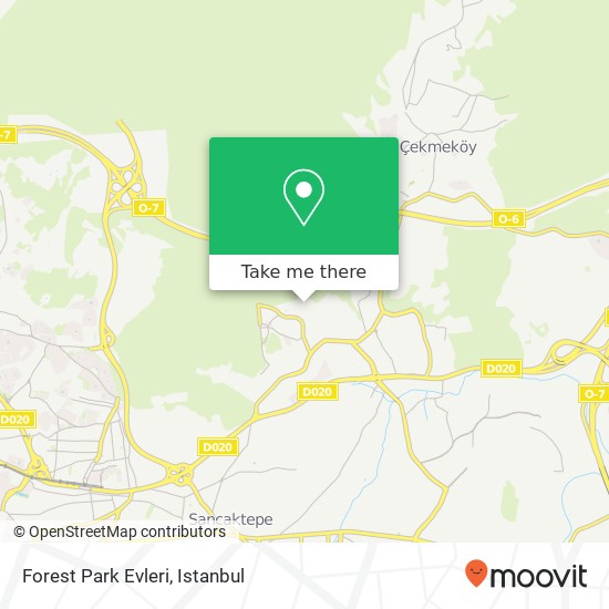 Forest Park Evleri map