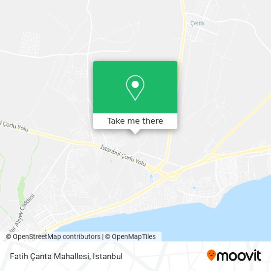 Fatih Çanta Mahallesi map