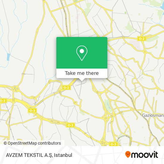 AVZEM TEKSTIL A.Ş map