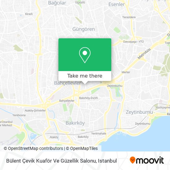 Bülent Çevik Kuaför Ve Güzellik Salonu map
