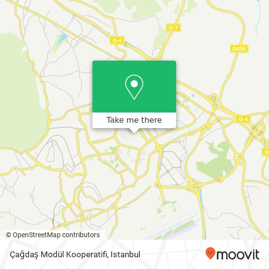 Çağdaş Modül Kooperatifi map