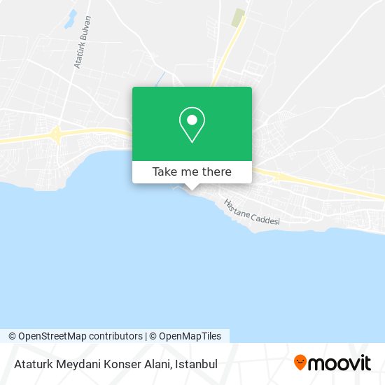 Ataturk Meydani Konser Alani map