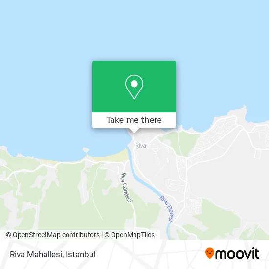 Riva Mahallesi map