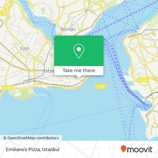 Emiliano's Pizza map