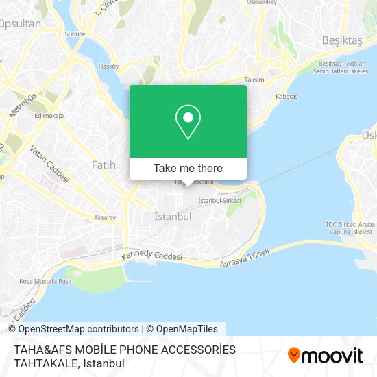 TAHA&AFS MOBİLE PHONE ACCESSORİES TAHTAKALE map