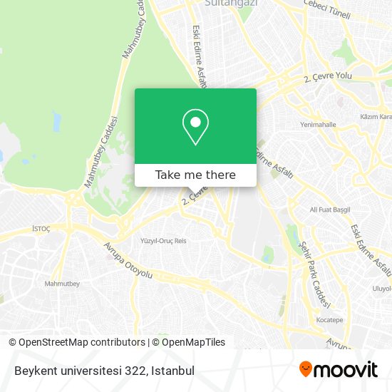 Beykent universitesi 322 map