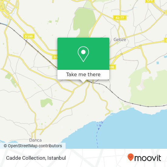 Cadde Collection, Yeşilırmak Caddesi 41700 Abdi İpekçi, Kocaeli map