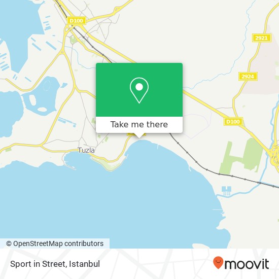 Sport in Street, 34940 Cami, Tuzla map