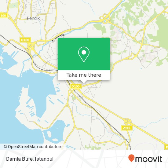 Damla Bufe, Oto Sanayi Sitesi 34947 Aydıntepe, İstanbul map