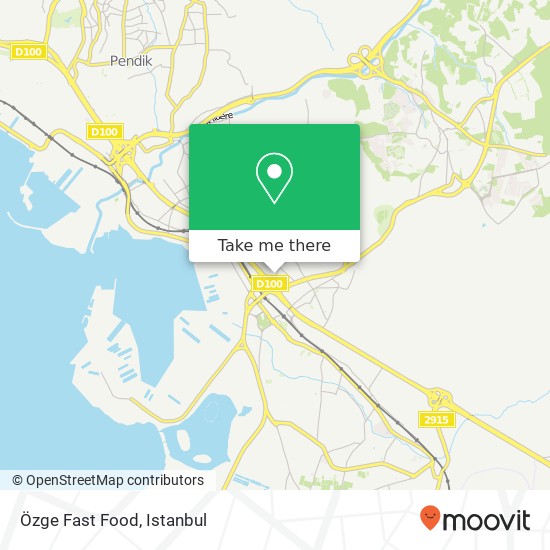 Özge Fast Food, Yavuz Caddesi, 3 34947 Aydıntepe, İstanbul map